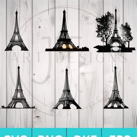 Eiffel Tower Clipart - Etsy