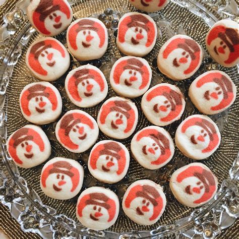 Pillsbury Christmas Holiday snowman sugar cookies. | Christmas tree ...