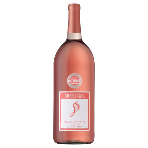 Barefoot Pink Moscato - Shop Wine at H-E-B