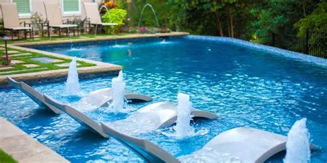 Swimming Pool Water Features | Types of Pool Water Features