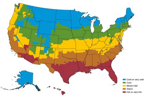 United States Map Climate - Viole Jesselyn