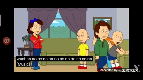 classic caillou crying - YouTube