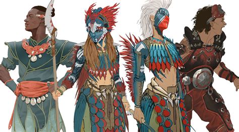 Horizon Forbidden West Concept Art & Characters