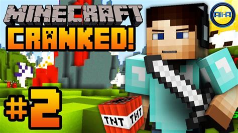 Minecraft CRANKED - New Mini Game! w/ Ali-A #2! - "CRAZY GAME!" - YouTube