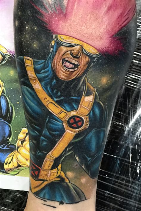 Tattoo uploaded by Ary Morssuza • Cyclop #xmen #cyclop #marvel #comics ...