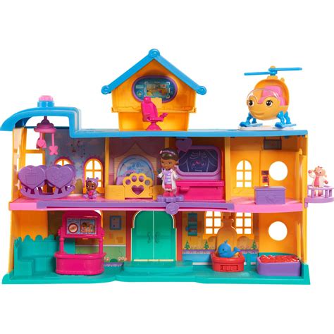 Disney Doc Mcstuffinsville Hospital Playset - Walmart.com | Doc ...