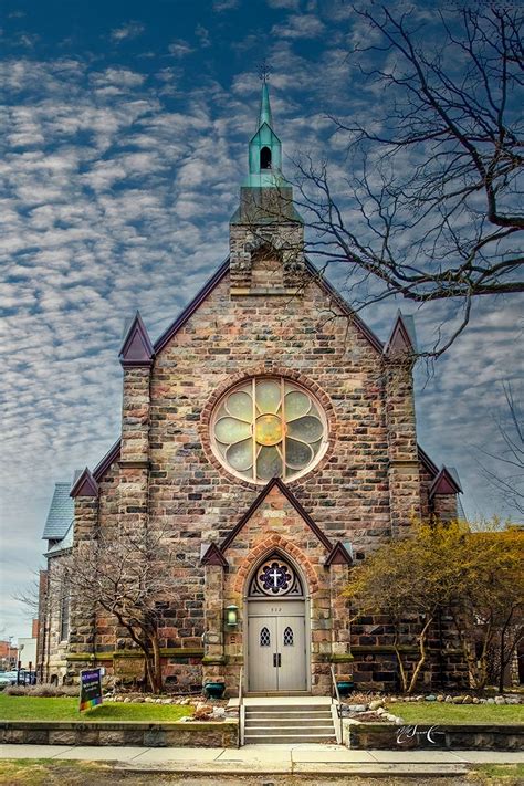 First Baptist Entrance - Michael Samuelson Photography