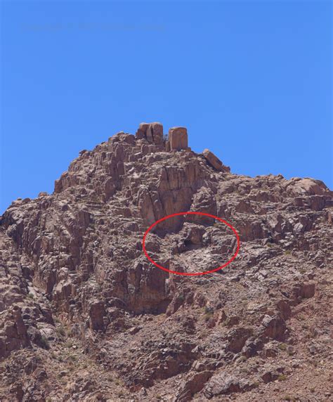 The Cave of Elijah at Mount Sinai - Jabal Maqla