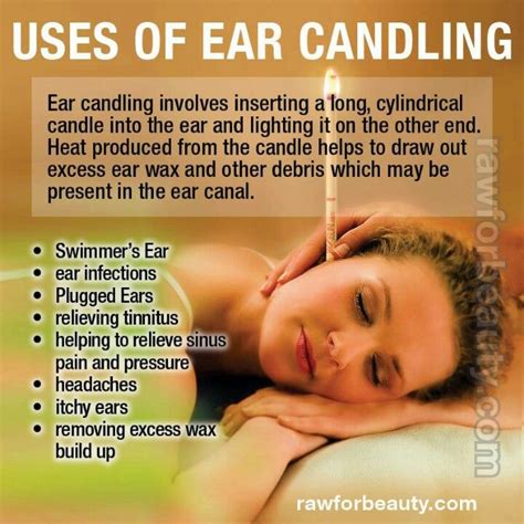 Ear candles. It works & it's easy to do. If it's been a while since you ...