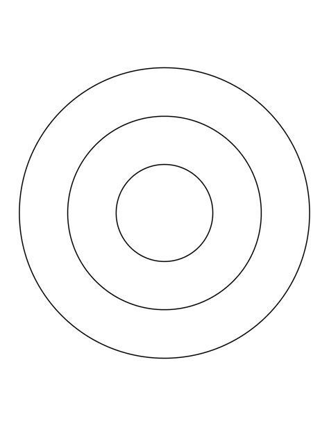 3 Concentric Circles | ClipArt ETC