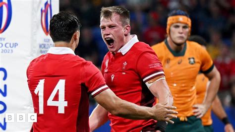 Rugby World Cup 2023: Wales through to quarter-finals - BBC Newsround