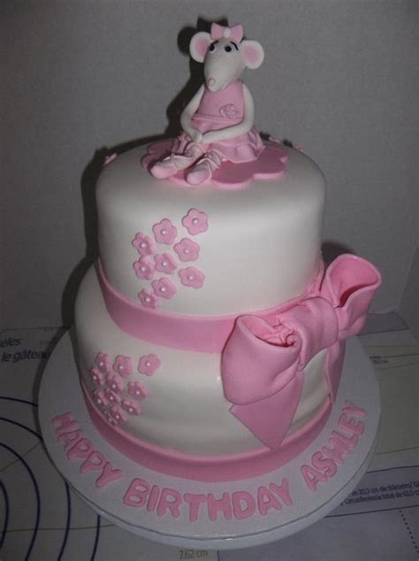 Angelina Ballerina Cake - Decorated Cake by gemmascakes - CakesDecor