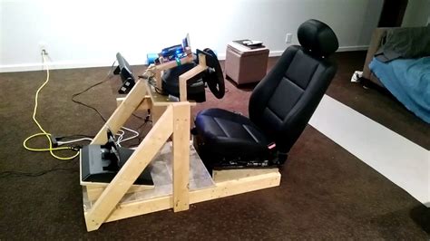 Diy Racing Simulator Cockpit Plans : Building A Sim Racing Cockpit Wood ...