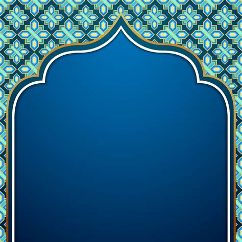 Blue islamic background 26395552 Vector Art at Vecteezy