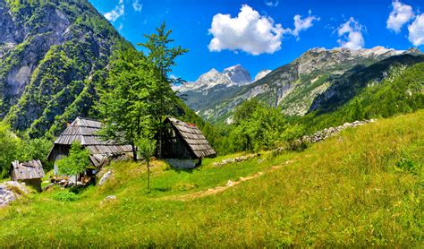 slovenia, mountains, grass Wallpaper, HD Nature 4K Wallpapers, Images ...