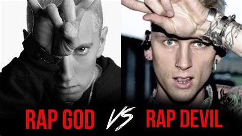 Eminem VS Machine Gun Kelly | Metal Amino