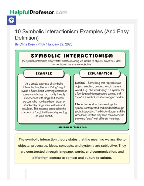 10 Symbolic Interactionism Examples And Easy Definition - They are ...