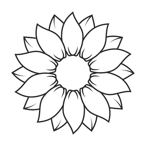 Premium Vector | Sunflower Clipart, Sunflower Vector, Sunflower ...