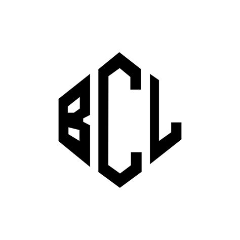 BCL letter logo design with polygon shape. BCL polygon and cube shape ...