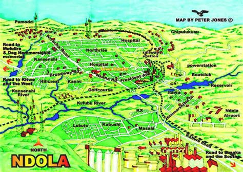 Ndola Map - Ndola • mappery