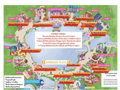 Printable Map Of Epcot