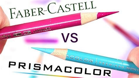 Prismacolor Premier VS Faber Castell Polychromos Colored Pencils ...