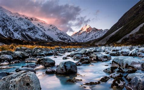 Digital Download South Island New Zealand Wilderness Scene Blue Pools ...