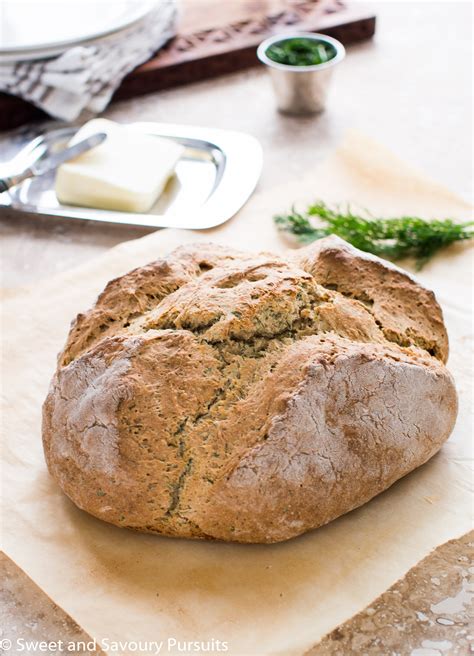 Irish Soda Bread with Dill – Sweet and Savoury Pursuits