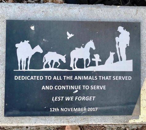 War Animals Memorial | Monument Australia