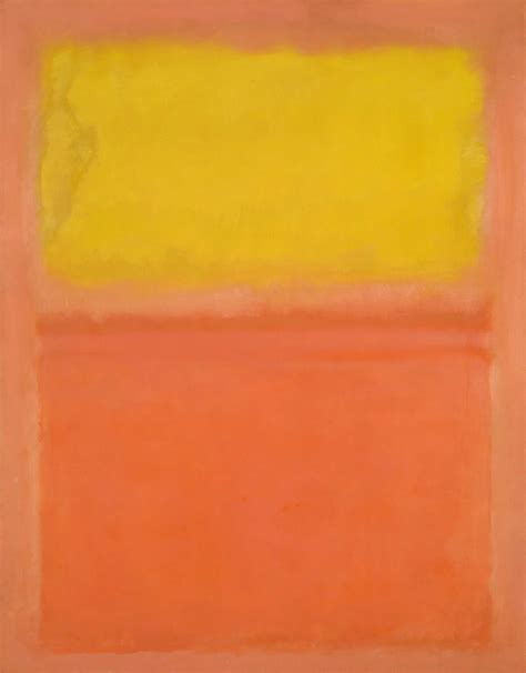 Mark Rothko - Orange and Yellow - High Resolution Wallpaper