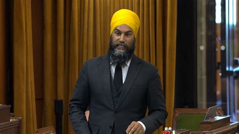 Jagmeet Singh Is Back In The House Of Commons Less Than 24 Hours After ...