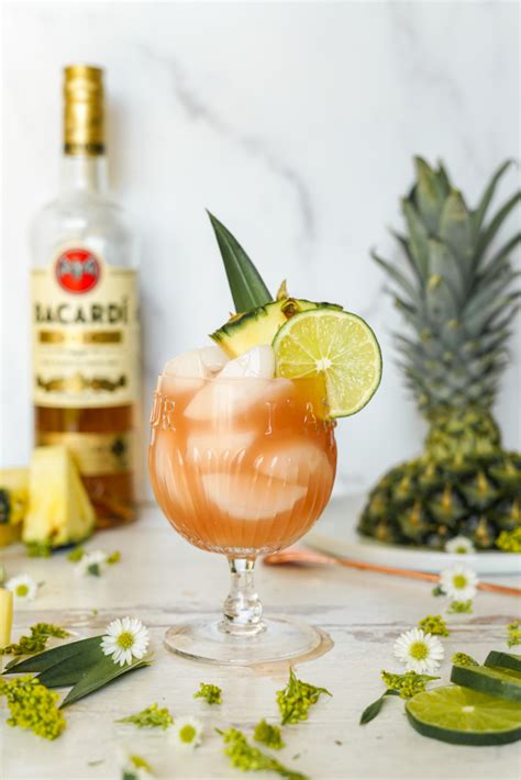 Bacardi Rum Punch | Easy Rum Cocktail - A Lily Love Affair