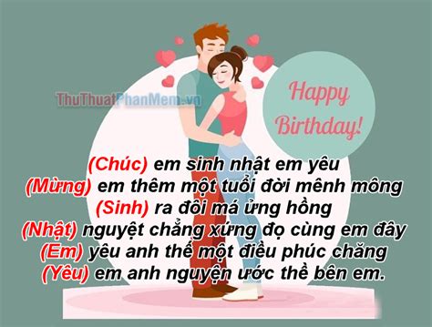 99+ Lời chúc sinh nhật người yêu hay nhất