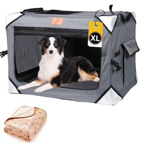 AlfaTok Collapsible Extra Large Dog Crate, Portable Dog Crates for ...