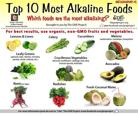 There are many more, but these are among the best. A great alkalizing ...