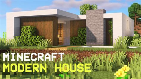 Minecraft: How to build a Modern Survival House | Tutorial – Survival ...