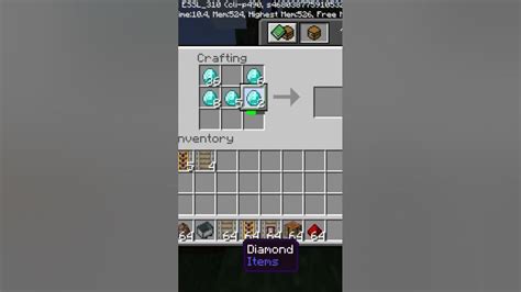 How To Make Diamond ChestPlate In Minecraft - YouTube