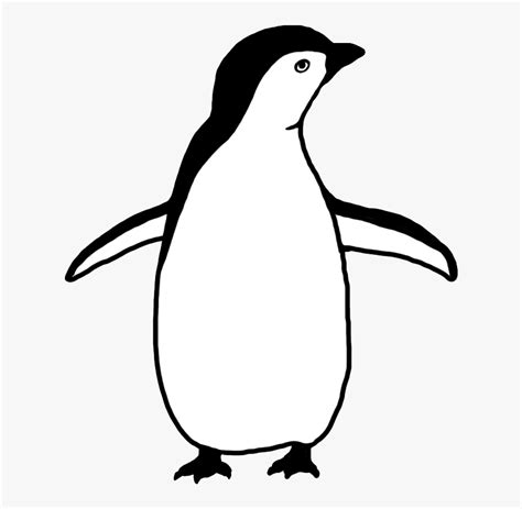 Penguin Silhouette - Penguin Clipart Black And White, HD Png Download ...