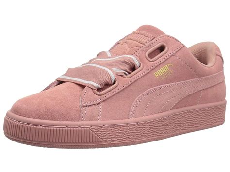 PUMA - PUMA Women's Suede Heart Satin Wn Sneaker, Pink, Size 10.0 ...