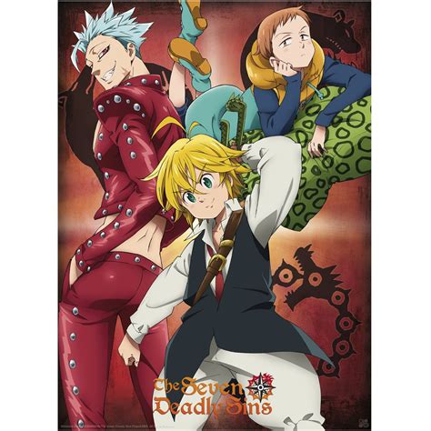 Codice postale Sarabo arabo cartucce ban nanatsu no taizai poster Corno ...