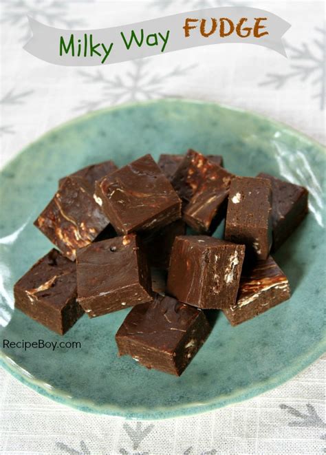 Milky Way Fudge Recipe