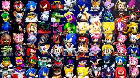 Sonic Forces Speed Battle: All 77 Characters Gameplay - YouTube