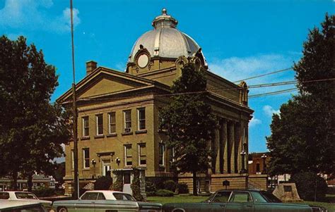 Osceola Arkansas Mississippi Court House Street View Vintage Postcard ...