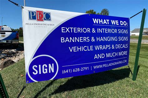 Vinyl Banners | Pella Engraving & Sign Company