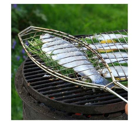 Barbecue Fish Grill - Metal Chrome | Makro