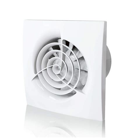 Buy 100 mm - Timer and Humidity Sensor - Bathroom Extractor fan Ultra ...