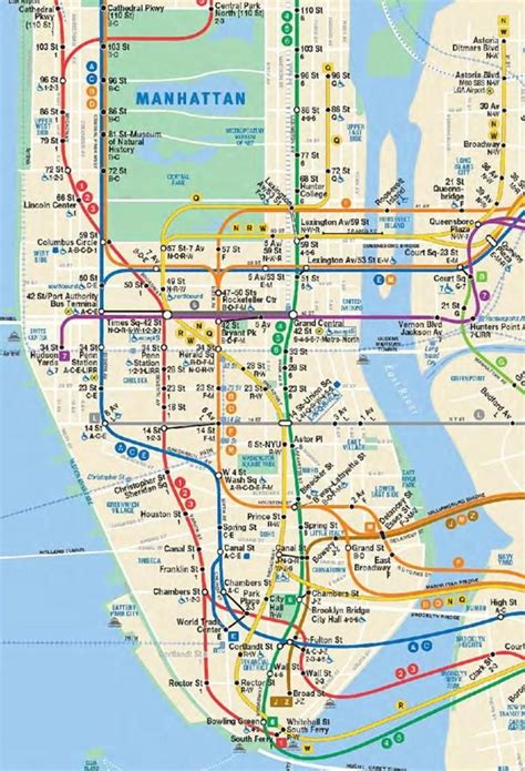 MTA gives peek at updated subway map with Second Ave. line | Nyc subway ...