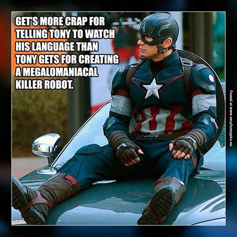 Captain America Funny Quotes. QuotesGram