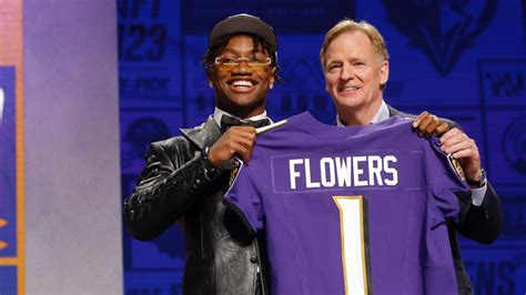 Baltimore Ravens draft pick Zay Flowers had no idea who was in the AFC ...