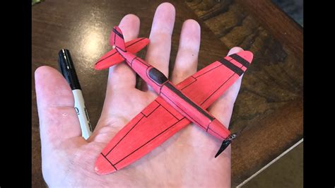 Pocket Racer 6" micro RC plane - YouTube